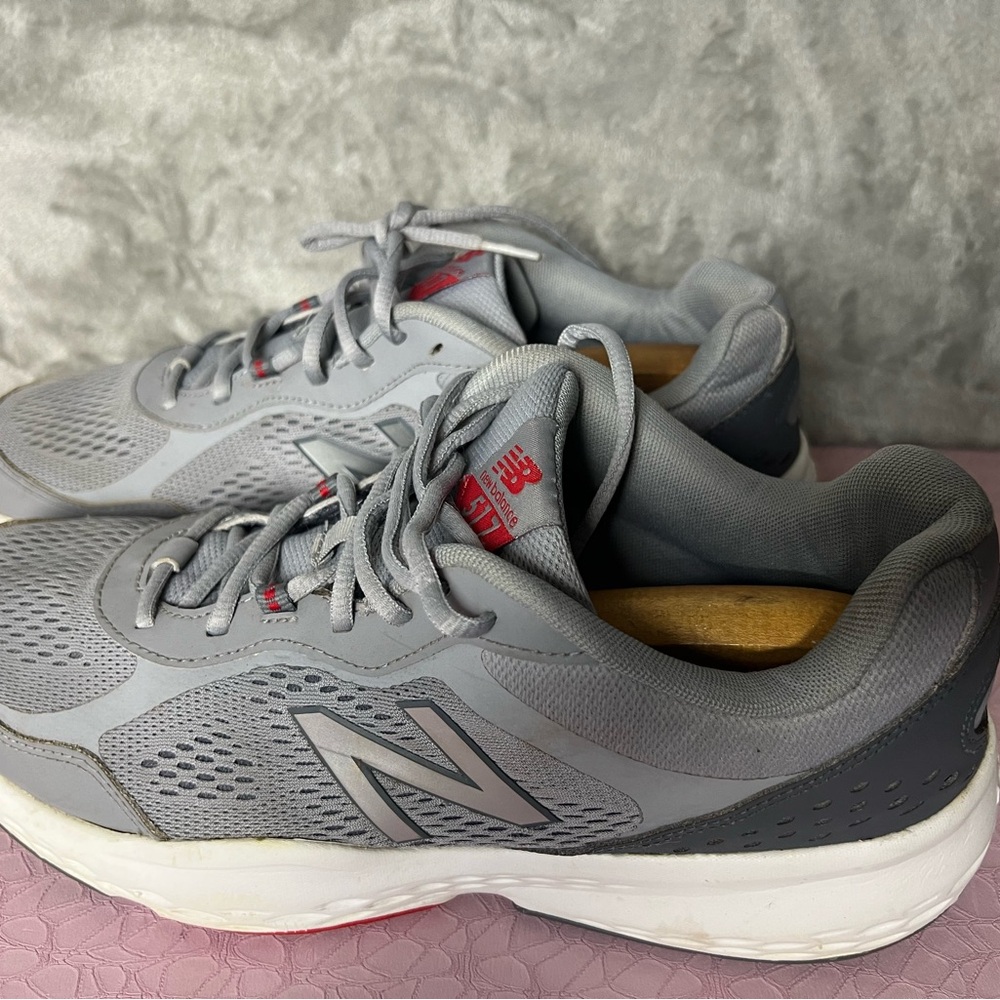 New Balance 517 Men's Gray Mesh Running Shoes Size 12D